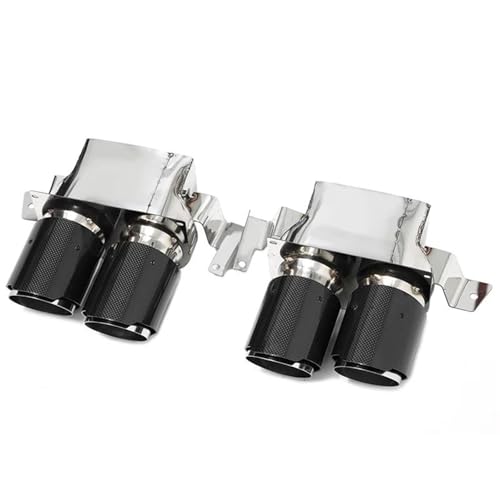 Tuyaux d'échappement Style B pour Benz W223 S450L S500L en Carbone