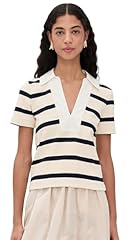 Cream/Maritime Blue Wide Strip