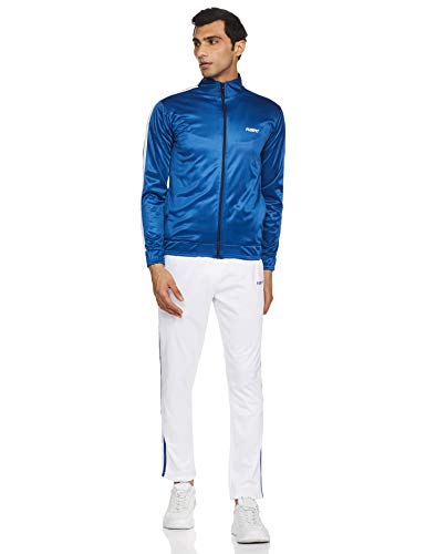 Fusefit Men’S Sp Stripe Track Suit, Sports Blue / White, Medium (Ffa-Mo008-03-M)