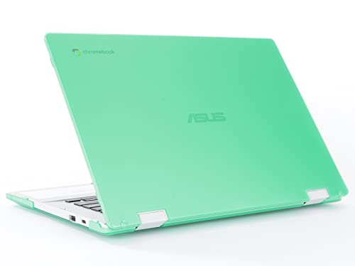 Housse ASUS Chromebook CX1400 rigide verte idéale pour cours et voyages