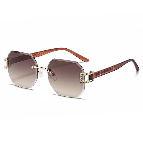 Lunettes de soleil anti éblouissement MUTYNE diamant carrées chic