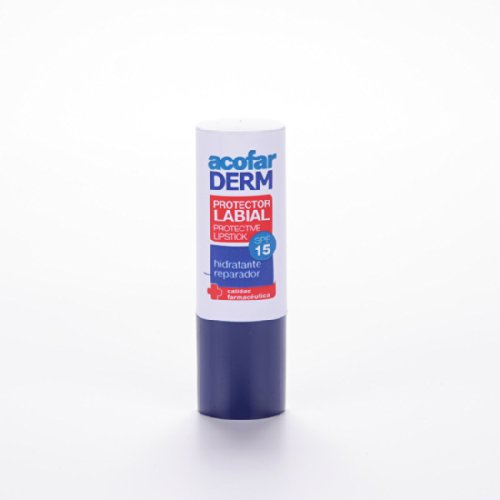 ACOFARDERM F15 PROTECTOR LABIAL 4 G Cover