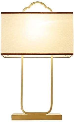 Led Bedside Table Lamp E27 Gold Plated Antique Copper Desk Lamp New Chinese Desk Lamp Bedroom Bedside Lamp Antique Desk Lamp Zen Classical Living Room Lamp Study Lamp Decoration Desk Lamps For Home Of #TOP3