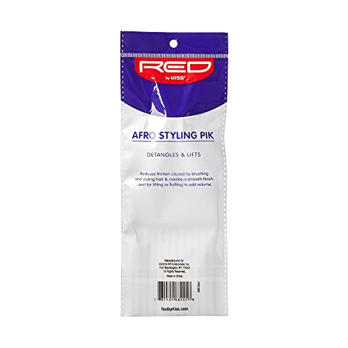 Peine Afro Styling Small RED by KISS miniatura 2