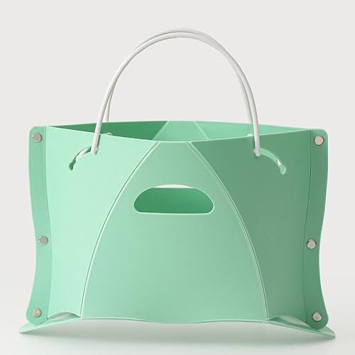 Image of Oligitdi Multifunctional Foldable Stool & Collapsible Shopping & Fruit Basket for Camping, Fishing, Queueing, and Travel