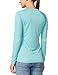 baleaf Women's Long Sleeve Shirts UPF 50+ Sun Protection SPF Quick Dry Lightweight T-Shirt Outdoor Hiking Runing Fishing Light Green Size M