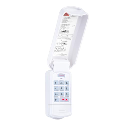 GK-BX Wireless Keypad Replacement for Genie Garage Door Opener, FCC Certified, Wireless DIY Install & Keyless Entry, 3-Year Warranty