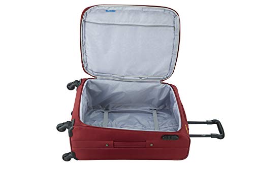 Image of Skybags Rubik Red Softsided Luggage Set of 2 (Small & Medium)