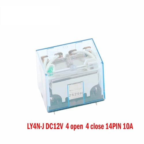 Relais à usage général LY4N-J DC12V mini relais intermédiaire DPDT 14PIN
