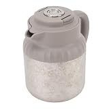 Topiky 1100-ml-Tee-Ei mit Mechanischer Anzeige, Multifunktionaler Tee-Wasser-Trennkessel, Reiner Ti-Einbaufilter, Einhandbedienung, Auslaufsicherer Heiß-Kalt-Getränkespender für