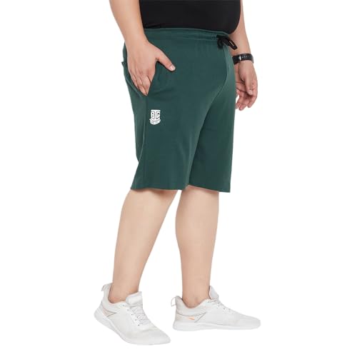 Image of Bigbanana Plus Size Men's Regular Fit Printed Shorts