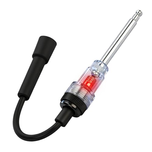 Tester per Candele e Bobine di Accensione Professionale | Test di Scintilla Universale con Cavo Diritto per Motori Piccoli e Grandi | Diagnostica Auto, Moto, Tosaerba, Generatore