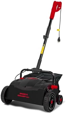 Artificial Turf Lawn Brush Sweeper, Brush & Collect Pro+ USA, *Cleaning & REVITALISING Turf*