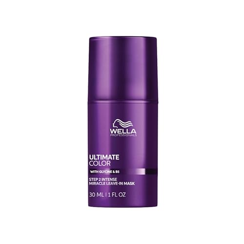 Wella Professionals ULTIMATE COLOR Mascarilla Miracle Leave-in, Tratamiento Capilar Sin Aclarado, Fórmula Hidratante Anti-Rotura, Brillo y Color Vibrante, Para Cabello Coloreado 30ml