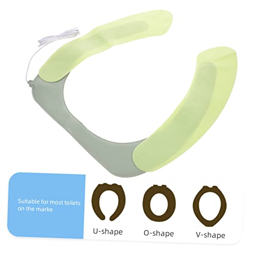 Yardwe Beheizter Toilettensitz Beheizter Toliot-Sitz Toilettensitzbezüge Warmer Toilettensitzwärmer Intelligentes Heizkissen Flanell – Bild 4