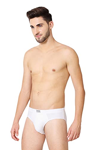 Image of Van Heusen Men 100% Cotton Brief - Pack of 1 - Anti Bacterial, Colour Fresh, Moisture Wicking