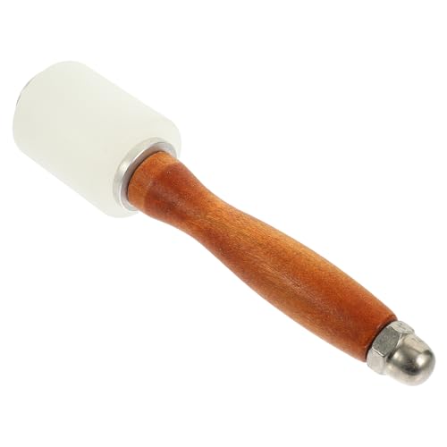 NULYLU Leather Carved Nylon Hammer DIY Tools Artificial Topiary Trees Pro Tools Specialty Tools Cowhide Hammer DIY Hammer Carving Tool Hammer Carving Printing Hammer for Leather Wood