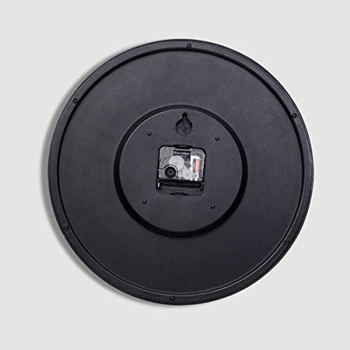 Image of Home Centre Casablanca Teal Printed Round Analogue Wall Clock
