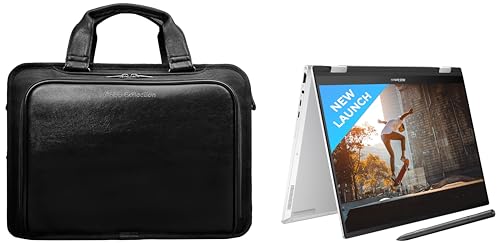 Image of ASUS Zenbook 14 Flip OLED (2023), Intel Core Evo I7-1360P 13Th Gen, 14 inch (35.56 Cm) 2.8K 90Hz OLED, (16Gb Ram & 1Tb Ssd), Up3404Va-Kn753Ws Vantage Briefcase Ac3500 - Windows