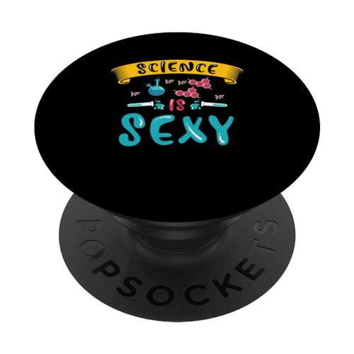 Science Is Sexy | Scientifique Steminist | Women In STEM PopSockets PopGrip Interchangeable