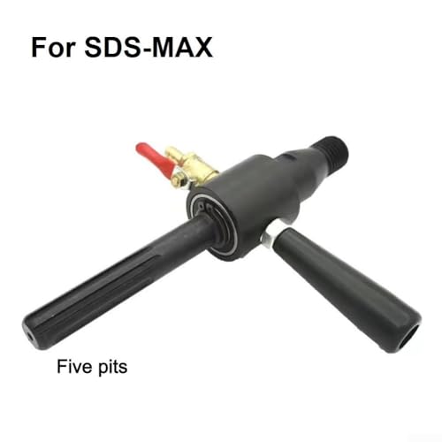 Kit de conversión de perforación húmeda SDS Max para instalar tuberías sin generar polvo 3