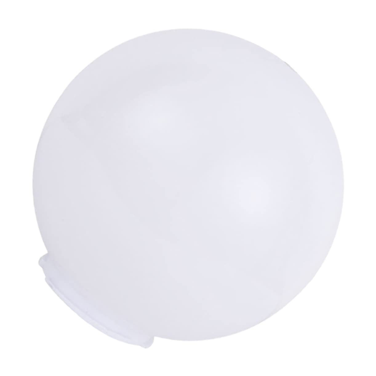 Amosfun Outdoor Light Cover Acrylic Lampshade Good Decoration and Anti-Dazzling Features, Simple Style White Lamp Post Cover for Living Room and Dining Room Decoration