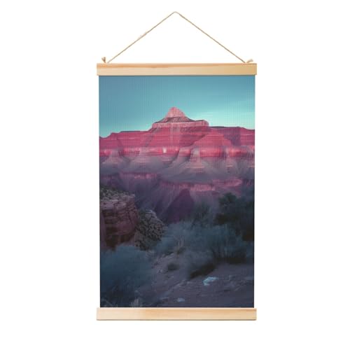 Grand Canyon poster mural grand format 91,4x61 cm avec cadre bois suspendu