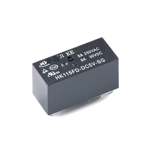 Relés de potencia HK115FD-DC5V-SG con 8 pines para conversión de circuitos