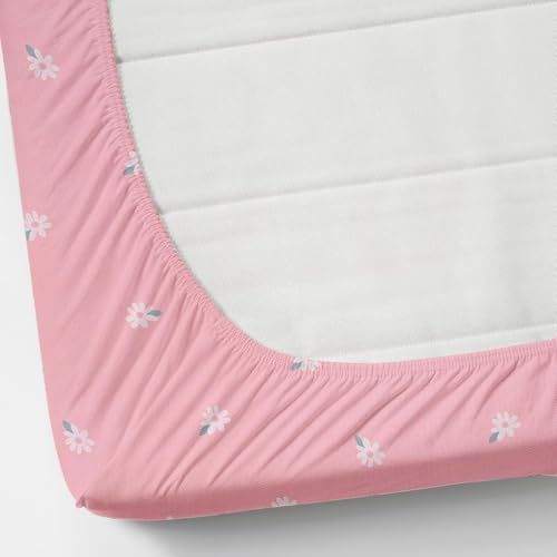 Image of Premium Cotton Elastic Fitted Bedsheet & Pillow Cover | Single Mattress 72x48+6inch | 300 TC Supersoft with All-Around Elastic Fit