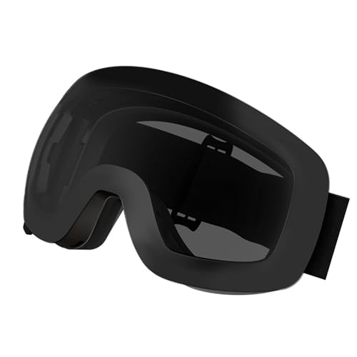 Gafas de nieve ergonómicas con doble lente antivaho para montañismo y esquí