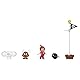 Nintendo Super Mario 6cm Figuren Multipack Diorama Spielset - Wolken Welt