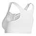 CAREFIX Mary Front Close Post-Op Bra - Comfortable Compression Bra - Mastectomy and Lumpectomy, White, XX-Large