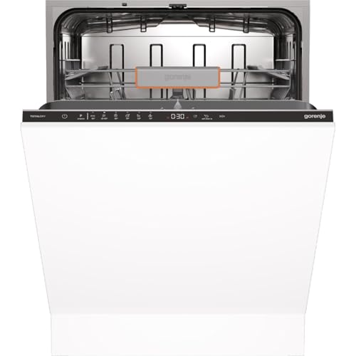 Gorenje GV642C65 zmywarka do naczyń/urządzenie do zabudowy z przodu nie wchodzi w zakres dostawy/Made in EU/60 szerokość/14 nakryć wymiarowych/6 programów/TotalDry/Total AquaStop/SpeedWash/XXL