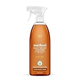 Method Daily Wood Cleaner, Plant-Based Formula that Cleans Shelves, Tables, and Other Wooden Surfaces While Removing Dust & Grime, Almond Scent, 828 ml Spray Bottles, 1 Pack, Packaging May Vary