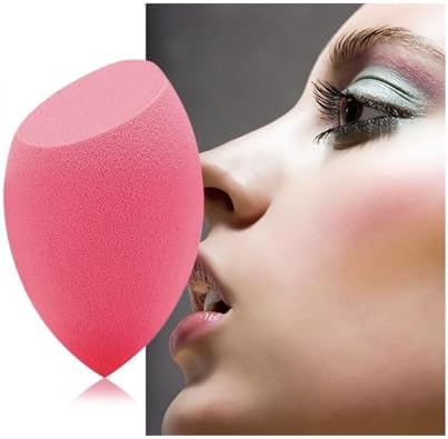 18-Colour Rose Gold Eyeshadow Palette with 7-Piece Hello Kitty Makeup Brush Set and Beauty Blender, Professional Makeup Kit