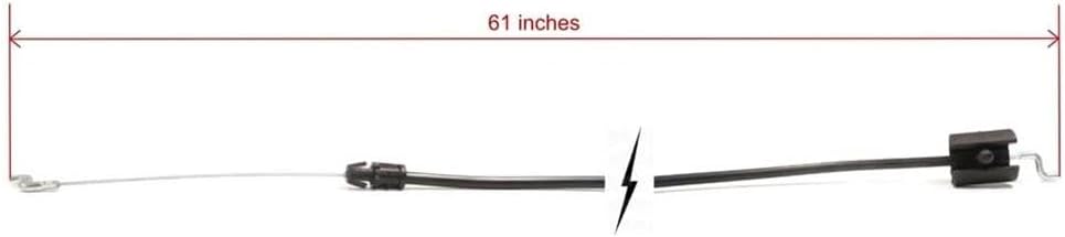for Cable for Craftsman 917387322, 917387323, 917387350 & 917387360 Push Mower, Mower Stop Cable 101640_41, 917387322 Stop Cable, 917387323 Mower Cable, 917387350