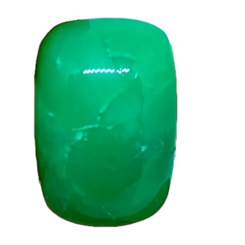 Chrysoprase naturelle GH_NAT_03292, gemme rectangulaire haut de gamme pour bijoux