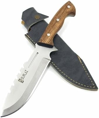 SürLaz Outdoor Kamp Bıçak Kılıflı Mutfak Bıçak Doğa Bıçak - Görsel 5