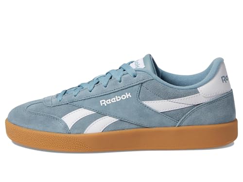 Reebok Unisex Smash Edge Sneaker, Soft Slate/White/Gum, 11.5 Women/10 Men4