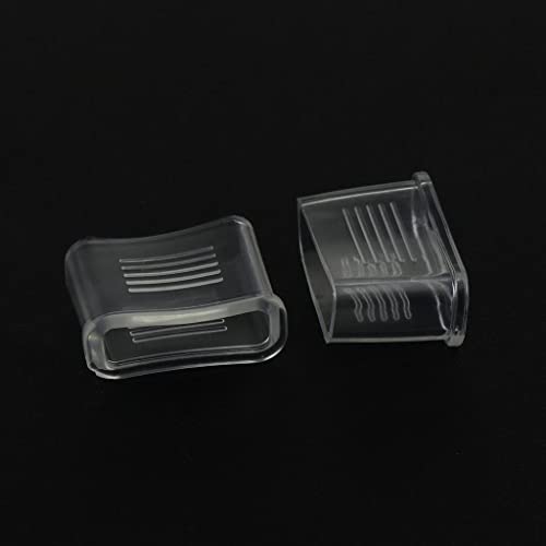 20 protectores transparentes para boquilla de silbato miniatura 6