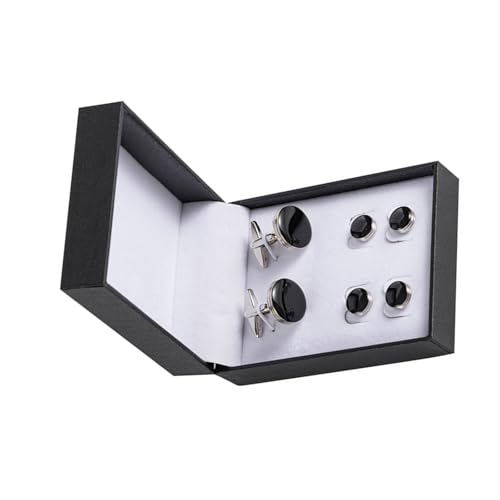 La mejor selección de Organizadores de gemelos para armario para comprar online. 47 Organizador profesional con diseño apto para viajes para anillos y joyas pequeñas, accesorios para hombres, organizador de gemelos con secciones divididas