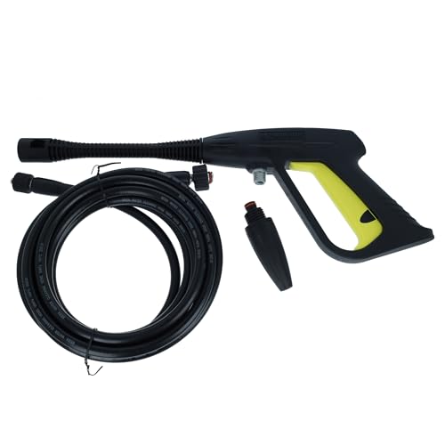 Parkside Spritz Pistole Set PHD 100 A, A1, B2, C2, D2 bestehend aus Pistole, Hochdruck Schlauch, Hochdruckdüse, Flachstrahldüse