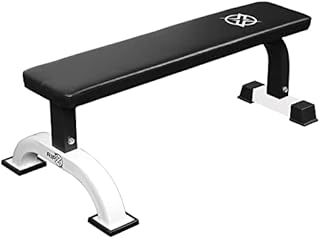 RIP X Heavy Duty Flat Weight Bench - Strong 300kg Design with Thick Padded Cushion