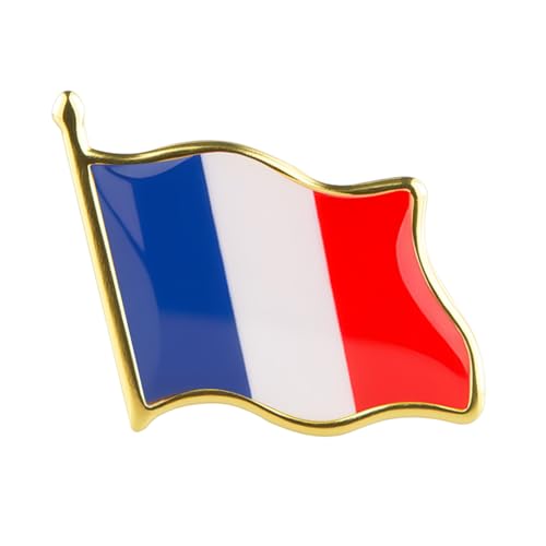 Image of Country Flag Brooch Metal Alloy Souvenir Pin Shirt Hat Backpack Jewelry Accessories Decoration Party Christmas Gift Badge International Travel Pin