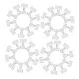 Boucle de moule de pot de fleur : construite à partir de matériaux robustes qui résistent à une utilisation répétée sans , boucle de moule de table de bricolage, boucles de moule de jardinière en plastique