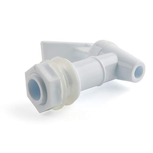 E-Outstanding Water Tap 2Pcs Bpa Free Replacement Cooler Faucets Water Jug Ceramic Crock Spigot Spout Dispenser Valve White #TOP1