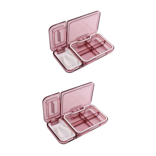 GARVALON 2���� �{�b�N�X �s���d�؂�{�b�N�X �s���P�[�X pill case �X�v���b�^�[�J�b�^�[ �^�u���b�g �J�b�^�[ �s�� �X�v���b�^�[ �̎d�؂� �� �X�v���b�^ PC ��