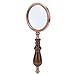 Portable Reading Magnifying Glass, Wooden Handle 10X Reading Magnifier, Detachable Decorative for Read Observe