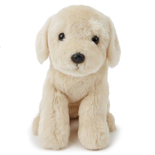 Zappi Co Labrador Plüschhund (25 cm) - Freundlicher, Kuscheliger Hund, Umweltfreundlich, Ideal für Junge Hundefans, Recycelt