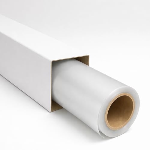 Matte Clear Dry Erase Film, Anti-Glare Architectural Surface, Peel & Stick, See-Through Writable Overlay for Walls, Whiteboards, Signage & Projection (8' Long Cut)